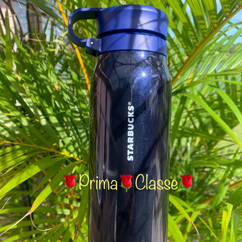 Starbucks 2022 Glitter Stainless Fizz Top Water Bottle Tumbler Cup Double Vacuum - Picture 1 of 15